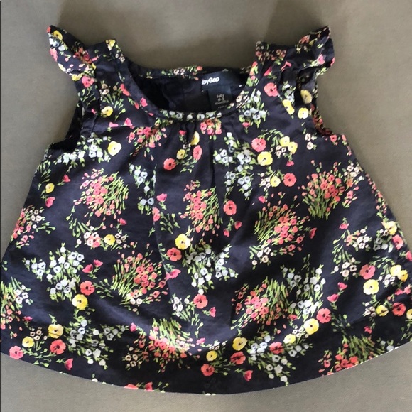 GAP Other - Baby GAP floral shirt
